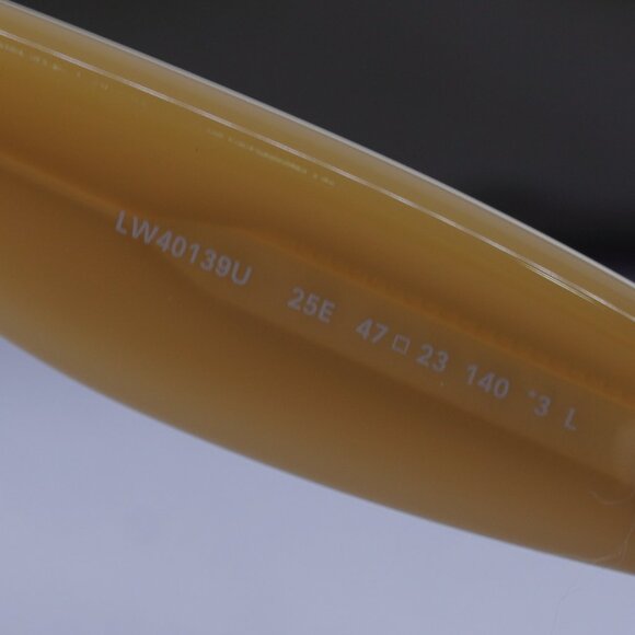 Loewe LW40139U 25E Rectangle Sunglasses – Ivory/Beige/Brown main image 9